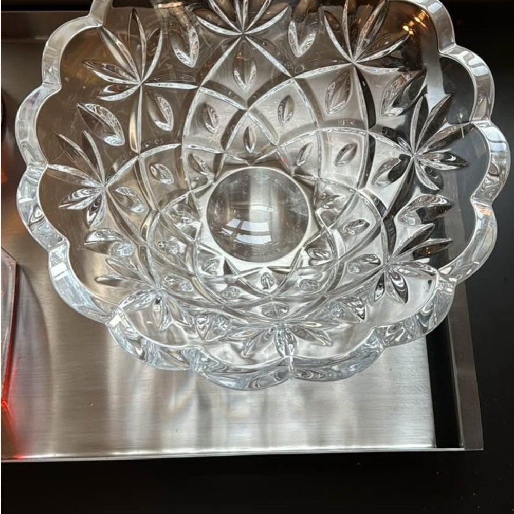 Waterford Crystal Glass Bowl 7”